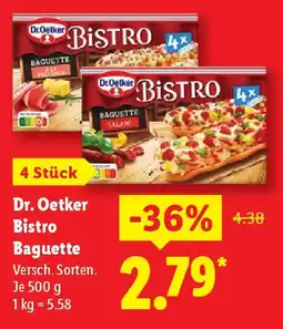 Lidl Dr. Oetker Bistro Baguette Angebot