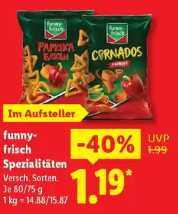Lidl funny- frisch Spezialitäten Angebot