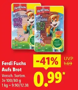 Lidl Ferdi Fuchs Aufs Brot Angebot