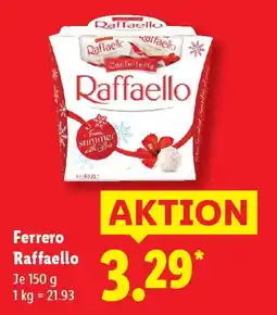 Lidl Ferrero Raffaello Angebot