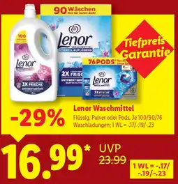 Lidl Lenor Waschmittel Angebot