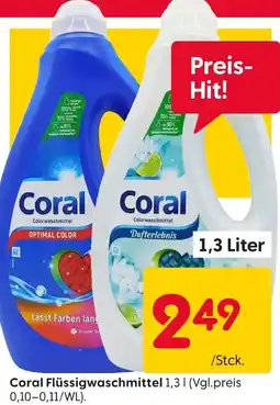 Rusta Coral Flüssigwaschmittel Angebot