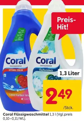 Rusta Coral Flüssigwaschmittel Angebot