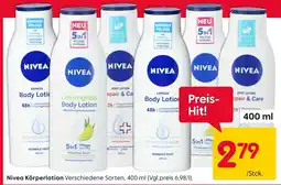 Rusta Nivea Körperlotion Angebot