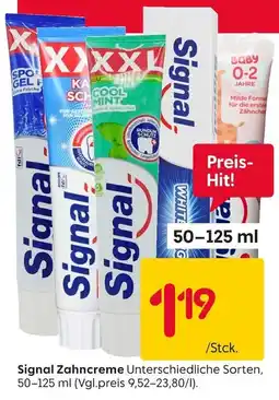 Rusta Signal Zahncreme Angebot