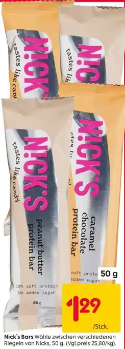 Rusta Nick's Bars Wähle zwischen Angebot