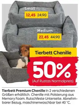 Rusta Tierbett Premium Chenille Medium Angebot