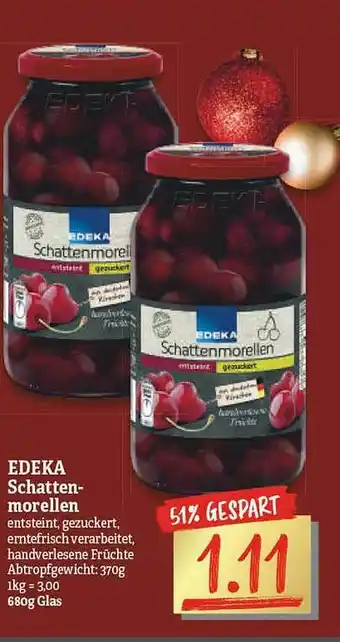 NP Discount Edeka Schattenmorellen Angebot