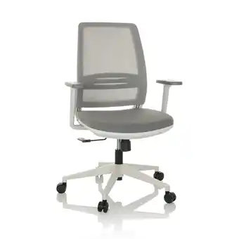 Netto Marken-Discount hjh OFFICE Home Office Bürostuhl PROFONDO ECO W Stoff / Netzstoff mit Armlehnen Angebot