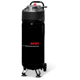 toom Baumarkt Rowi Kompressor 'DKP 1500/50/3 OF Vertical Air' 240 l/min inklusive Zubehör Angebot