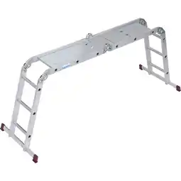 toom Baumarkt Krause Mehrzweckleiter 'Corda' 4 x 3 Sprossen, 3,50 m, inkl. Plattform-Set Angebot