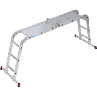 toom Baumarkt Krause Mehrzweckleiter 'Corda' 4 x 3 Sprossen, 3,50 m, inkl. Plattform-Set Angebot