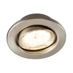 toom Baumarkt toom LED-Einbauleuchten-Set nickelfarben Ø 8,6 cm 3 Stück Angebot