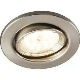 toom Baumarkt toom LED-Einbauleuchten-Set nickelfarben Ø 8,6 cm 3 Stück Angebot