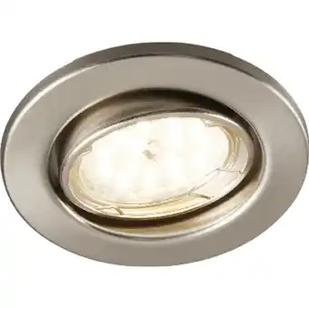 toom Baumarkt toom LED-Einbauleuchten-Set nickelfarben Ø 8,6 cm 3 Stück Angebot