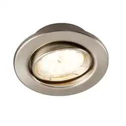 toom Baumarkt toom LED-Einbauleuchte nickelfarben Ø 8,3 cm Angebot