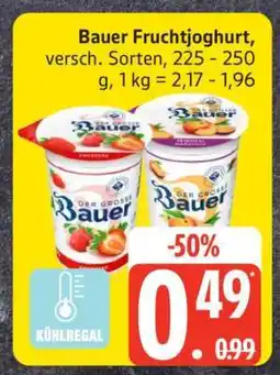Edeka Bauer Fruchtjoghurt Angebot