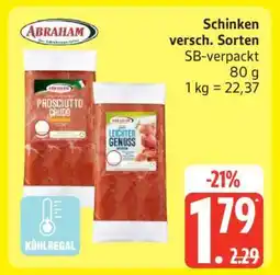 Edeka Abraham Schinken Angebot