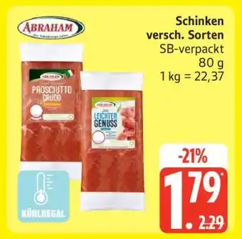 Edeka Abraham Schinken Angebot