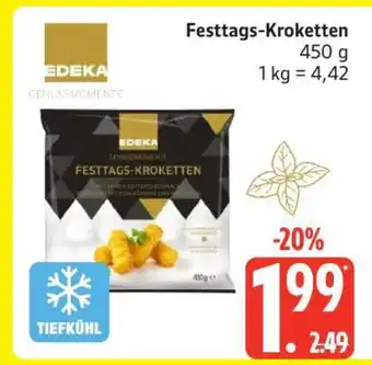 Edeka Festtags- Kroketten Angebot