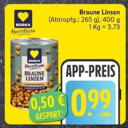 Edeka Braune Linsen Angebot