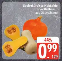 Edeka Speisekürbisse Hokkaido oder Butternut Angebot