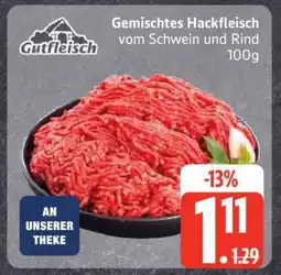 Edeka Gemischtes Hackfleisch vom Schwein und Rind Angebot