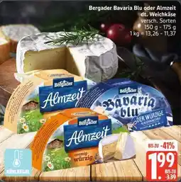 Edeka BERGADER Bavaria Blu oder Almzeit Angebot