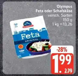 Edeka Olympus Feta oder Schafskäse Angebot