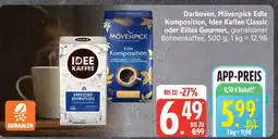 Edeka Darboven, Mövenpick Edle Komposition, Idee Kaffee Classic oder Eilles Gourmet Angebot