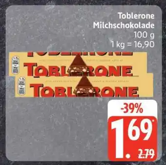 Edeka Toblerone Milchschokolade Angebot