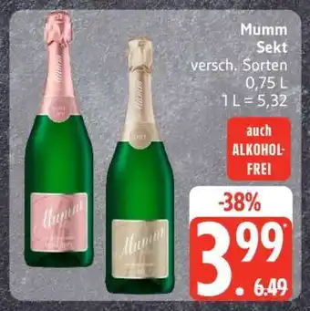 Edeka Mumm Sekt Angebot