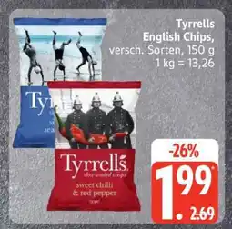Edeka Tyrrells English Chips Angebot