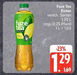 Edeka Fuze Tea Eistee Angebot