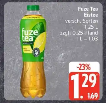Edeka Fuze Tea Eistee Angebot
