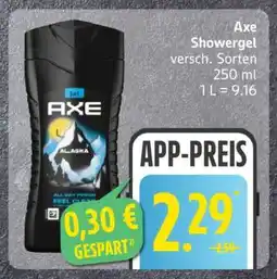 Edeka Axe Showergel Angebot