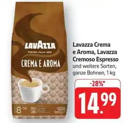 Edeka Lavazza Crema e Aroma, Lavazza Cremoso Espresso Angebot