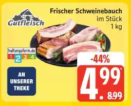 Edeka Frischer Schweinebauch im Stück Angebot
