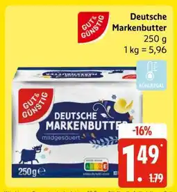 Edeka Deutsche Markenbutter Angebot