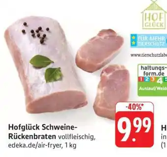 Edeka Hofglück Schweine-Rückenbraten Angebot