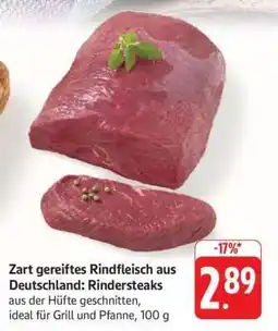 Edeka Zart gereiftes Rindfleisch aus Deutschland: Rindersteaks Angebot