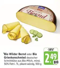 Edeka Bio Wilder Bernd oder Bio Grienkenschmied Angebot
