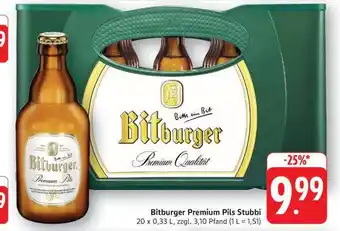 Edeka Bitburger Premium Pils Stubbi Angebot