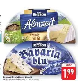 Edeka BERGADER Bavaria Blu oder Almzeit Angebot