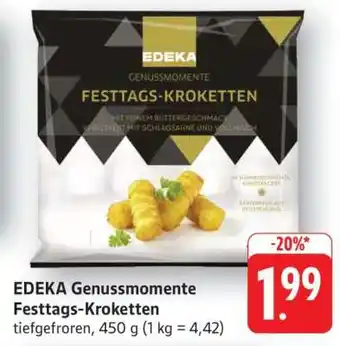 Edeka EDEKA Genussmomente Festtags-Kroketten Angebot