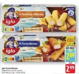 Edeka Iglo Fischstäbchen Angebot