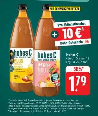 Edeka Hohes C Angebot