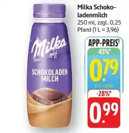 Edeka Milka Schokoladenmilch Angebot
