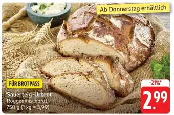 Edeka Sauerteig-Urbrot Angebot