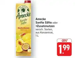 Edeka Amecke Sanfte Säfte oder +Zusatznutzen Angebot